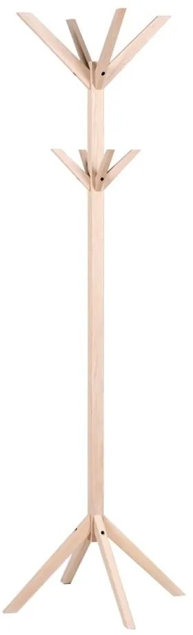 Vešiak z dubového dreva v prírodnej farbe Confetti – Rowico