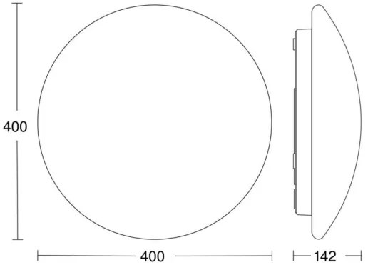 Steinel 056124 - LED Kúpeľňové svietidlo RS PRO LED P3 LED/19,5W/230V IP54 4000K