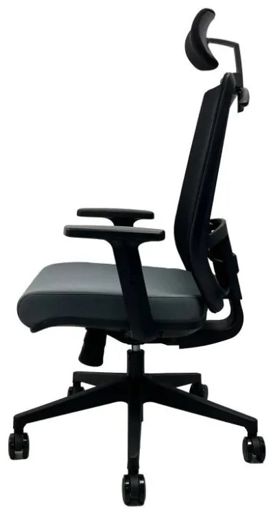 Kancelárska ergonomická stolička DVIS — látka, sieť, viac farieb Zelená