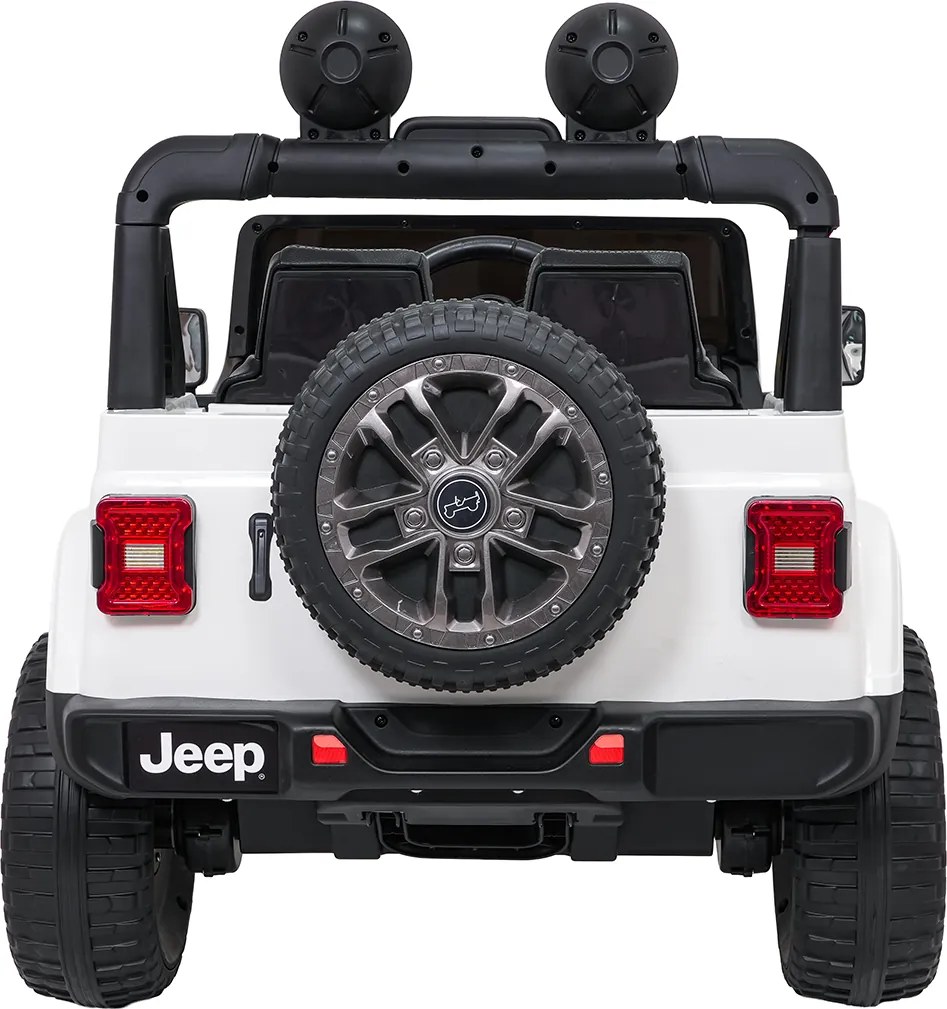 Ramiz Jeep Wrangler Rubicon LIFT elektrické autíčko pre deti biele
