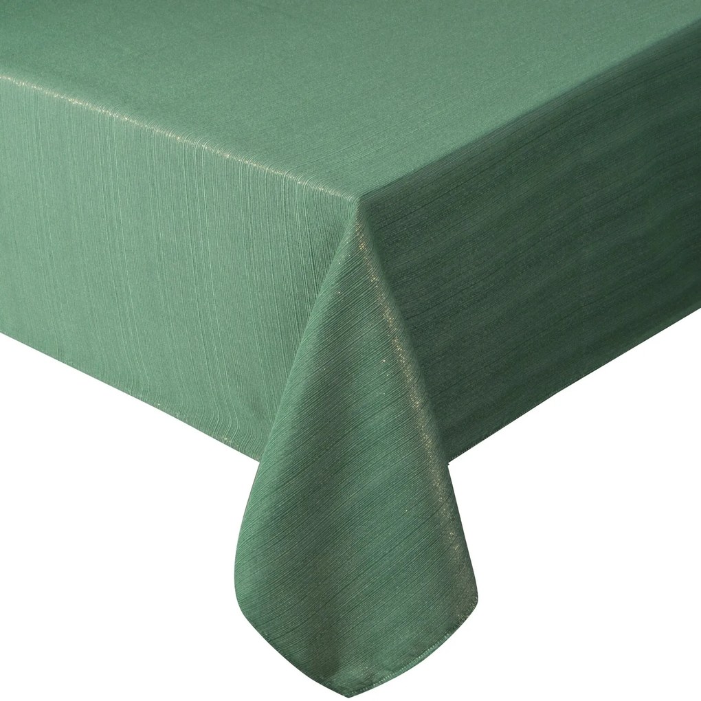 OBRUS GLAMO 140X180 CM ZELENÁ