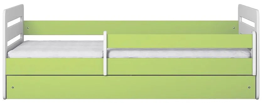 Detská posteľ Tomi+M zelená 80x160