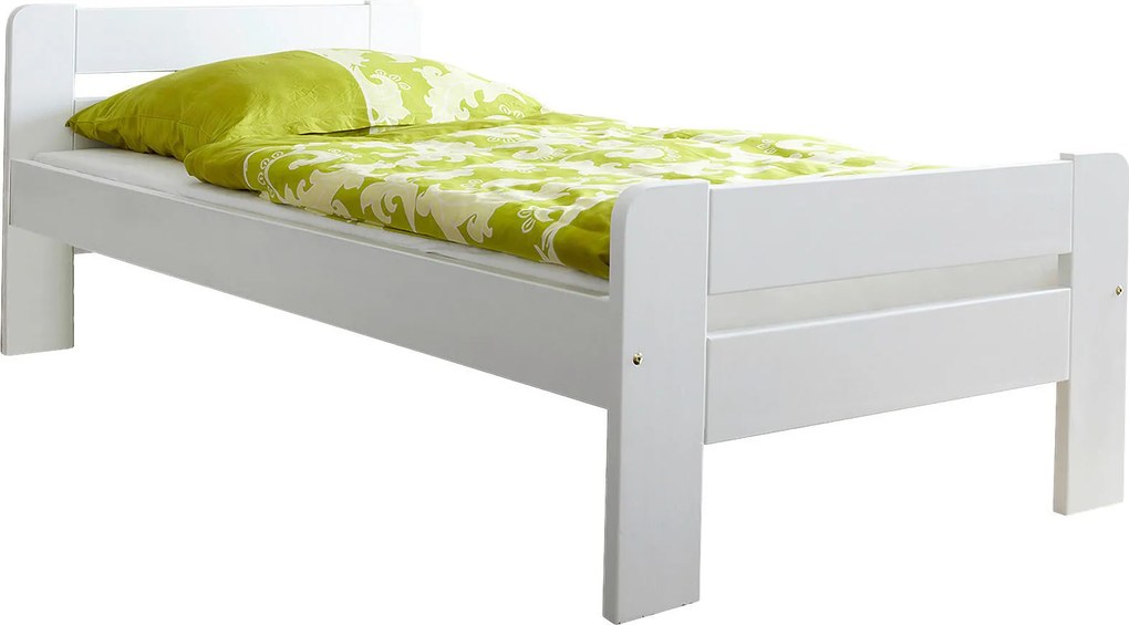 XXXLutz POSTEĽ, 90/200 cm, biela MID.YOU - Online Only spálne - 000406001404