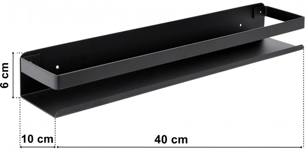 Police Megara 40 cm černá