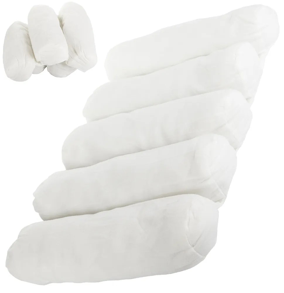 Verk 24409 Ergonomický vankúš pre podporu chrbta 55 x 33 x 7 cm biela