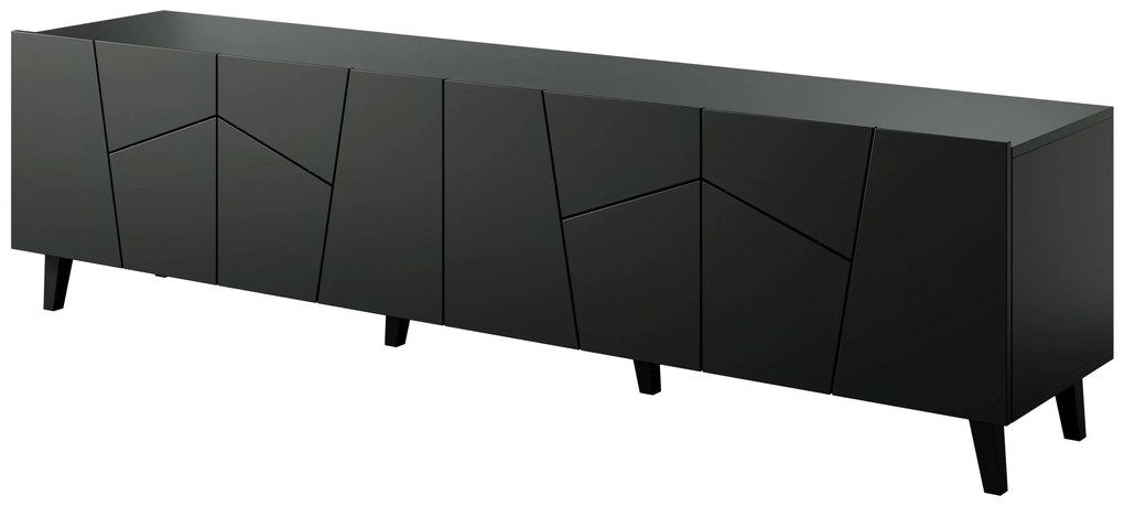 Cama TV stolík Etna - čierna