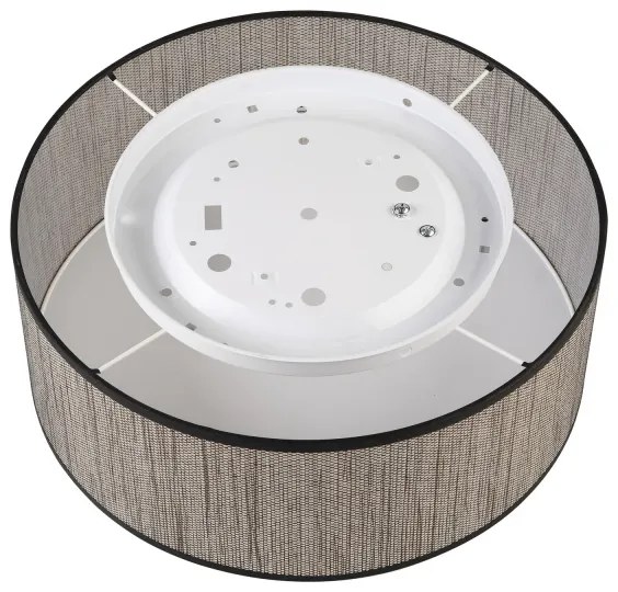 Stropné svietidlo SIRJA 2xE27/15W/230V priemer 35 cm hnedé