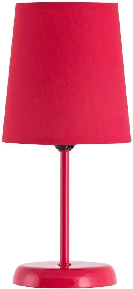 RABALUX 4509 Glenda textilné lampička E14 1x40W červená