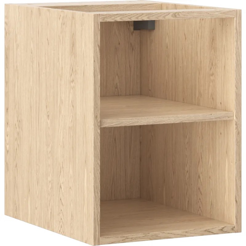 Mexen Box-A, otvorená skrinka s policou 35 cm, dub, 91AX2-0350-470-0-81