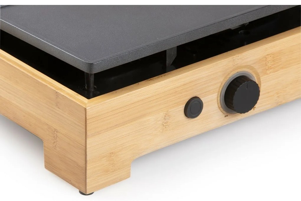 DOMO DO9271G stolný elektrický gril Plancha BambooStyle, L