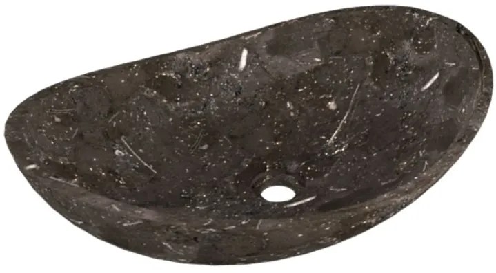 Indera Turpis Black 57073 Umývadlo z prírodného kameňa