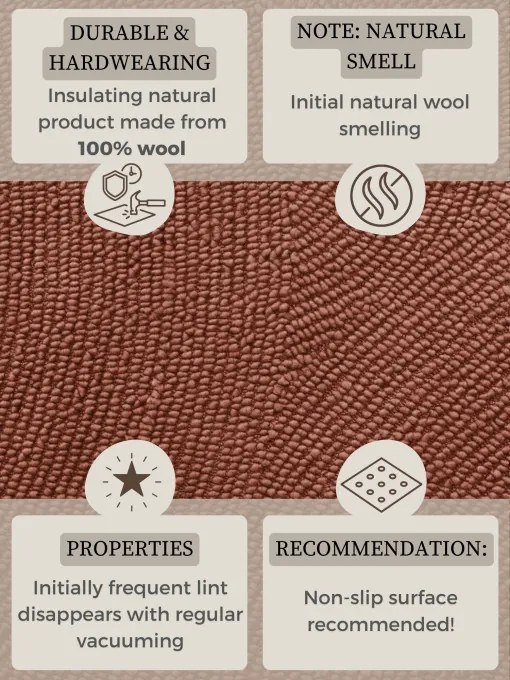 Koberec Hanse Home Calmio hnedý kruh