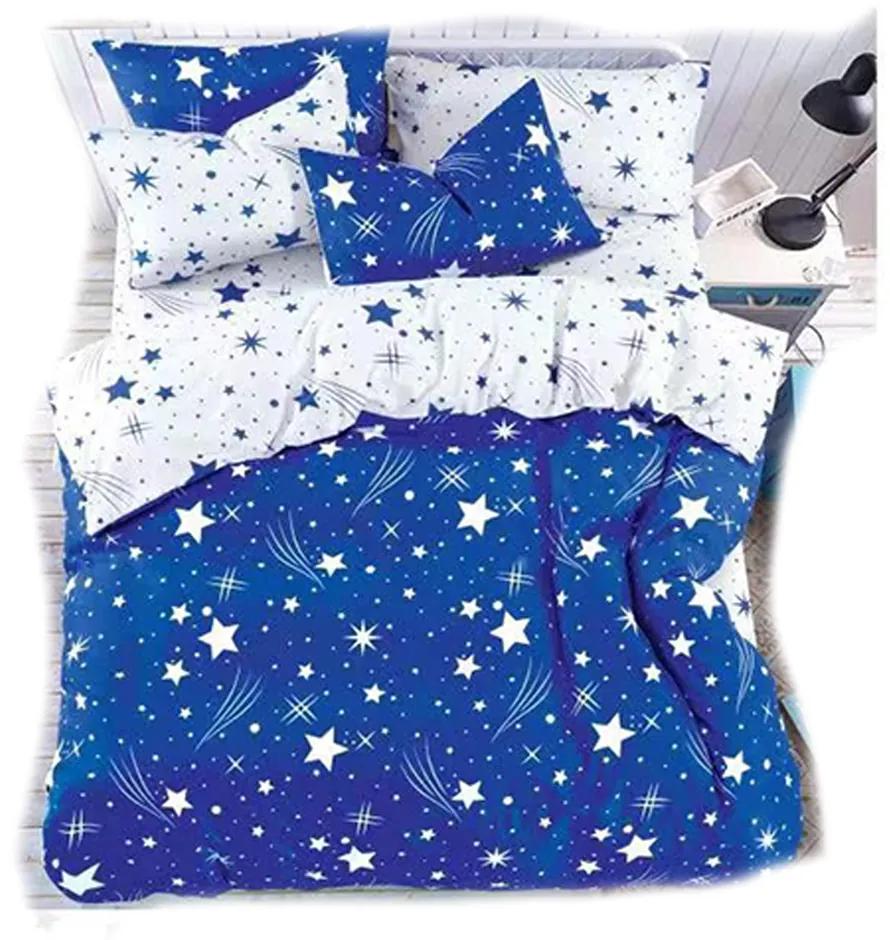 Bavlnené posteľné obliečky 7-dielne star S2002