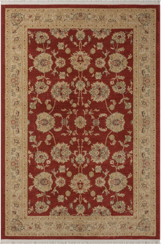 My Flair, Kusový koberec Maryam 3 weinrot, 200x290, červená, chodba / predsieň