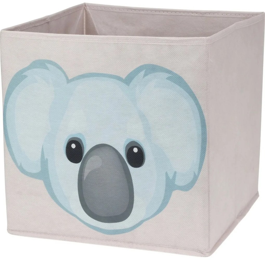 Úložný box z netkanej textílie Koala 30 x 30 cm