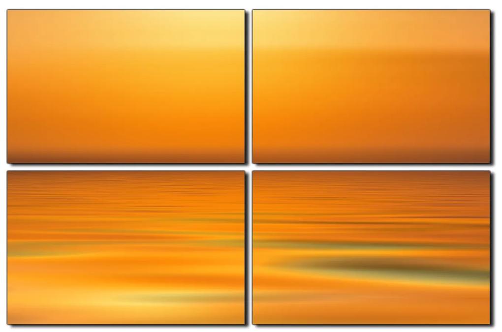 Obraz na plátne - Pokojné more pri západe slnka 1280E (120x80 cm)