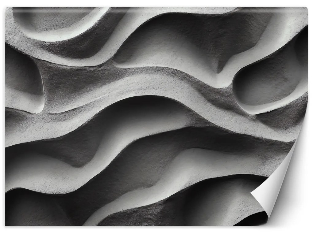 Gario Fototapeta Betónové vlny Materiál: Vliesová, Rozmery: 100 x 70 cm
