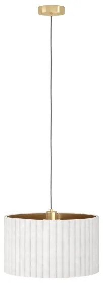 Eglo 39765 - Luster na lanku TAMARESCO 1xE27/40W/230V biela