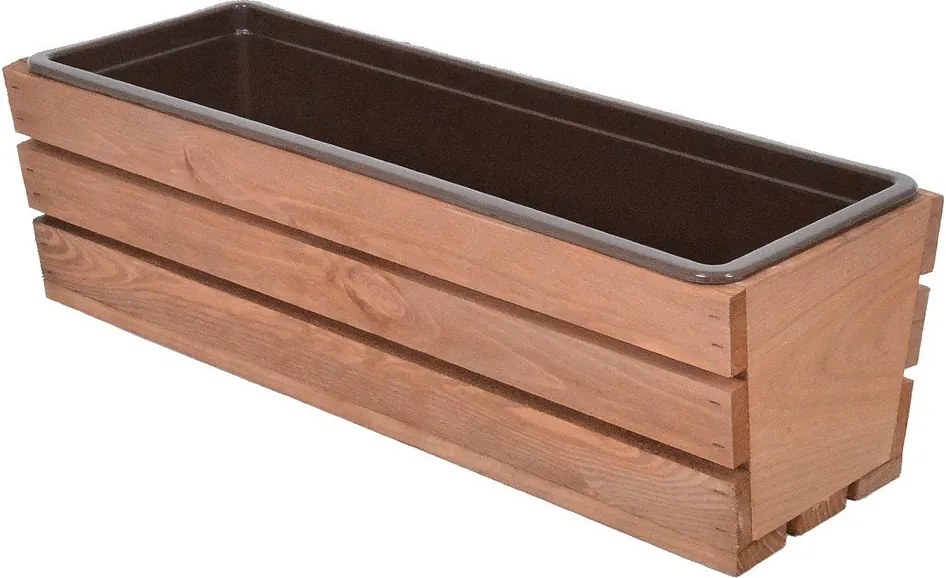 Drevený kvetináč 51 cm Modern – Rojaplast