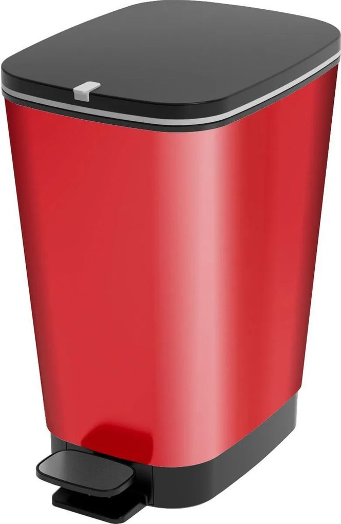 Odpadkový kôš 35 L KIS Chic Bin M Metal Red