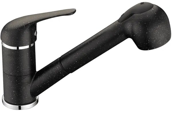 Laveo Daga, kuchynská batéria stojaca h-164, čierna, LAV-BLG_769D