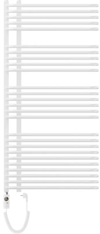 Mexen Amor, elektrické vykurovacie teleso 1200x600 mm + vykurovacia tyč 900 W, biela, W120-1200-600-2900-20