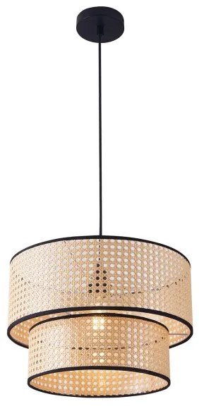 Luster na lanku TAKARA 1xE27/20W/230V pr. 40 cm béžová