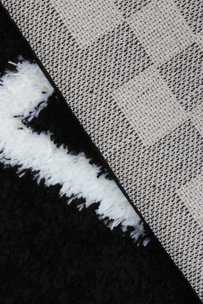 Koberec Boho 656 BLACK/CREAM rozmery koberec: 160x220 cm