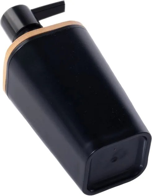Dávkovač na mydlo NATUREO 200 ml, čierny