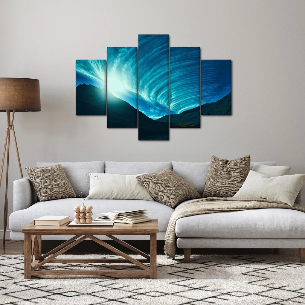 Obraz - Vlna z mrakov (150x105 cm)