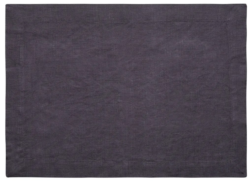 Antracitové ľanové prestieranie 35 x 50 cm - Gaya Ambiente - 596448