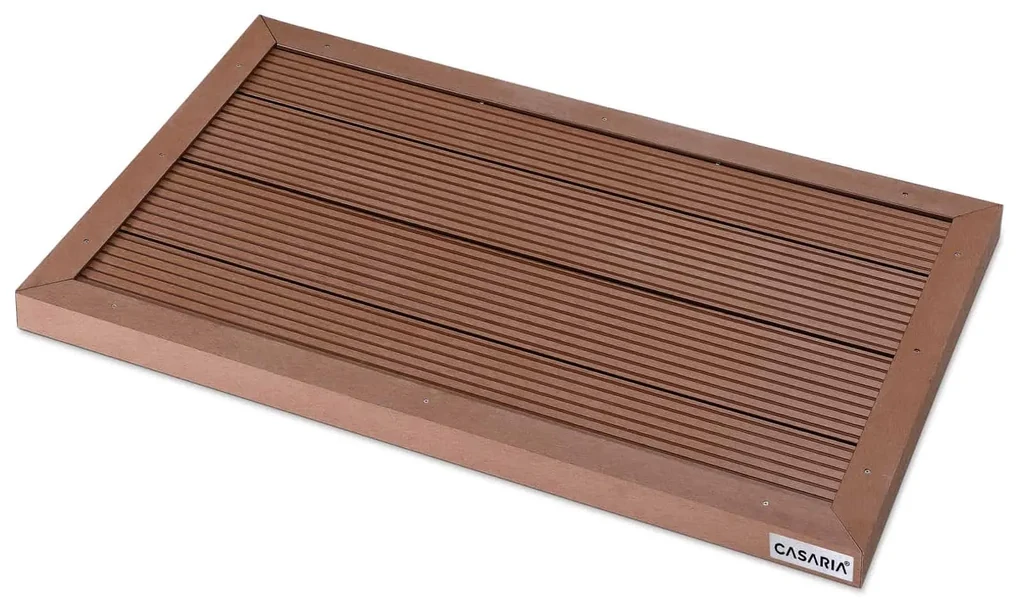 Sprchová rohož Terrakotta 101x63x5,5cm hnedá
