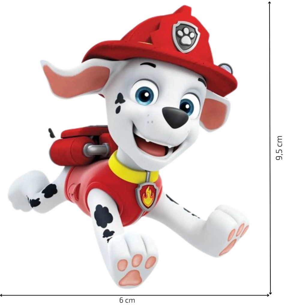 PIPPER. Samolepka nad vypínač „PAW Patrol - Marshall"