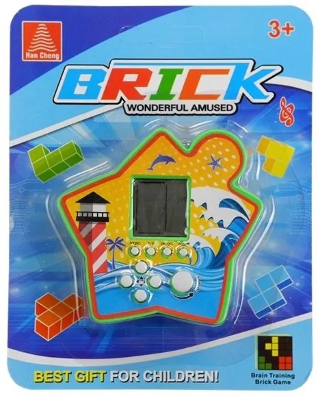 LEAN TOYS Elektronická vrecková hra Tetris - 4418