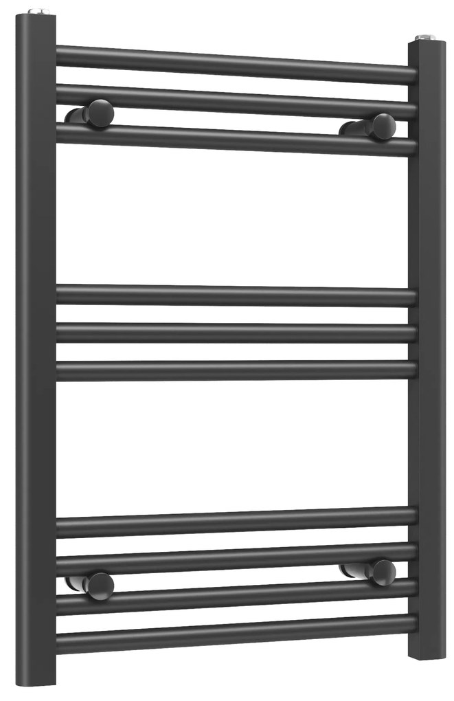 Erga Basic, vykurovacie teleso 700x500 mm, 273 W, čierna, ERG-LAV-BASIC-7050-BK