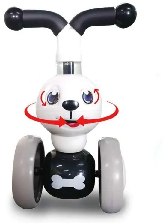 Detské odrážadlo s motívom roztomilý psík