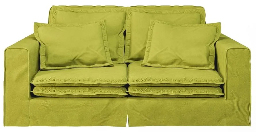 Svetlozelená pohovka 196 cm Nora – Ropez