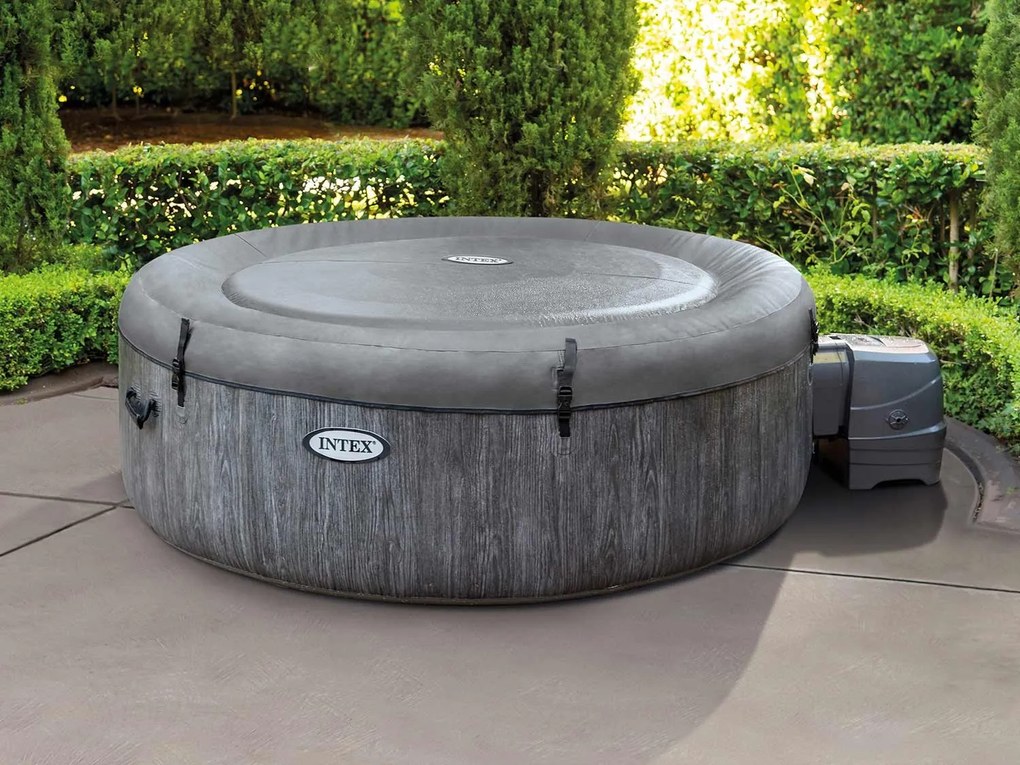 Hydromasážna jacuzzi 4 osoby, nafukovacia,196x71 cm, WIFI prémiové príslušenstvo INTEX
