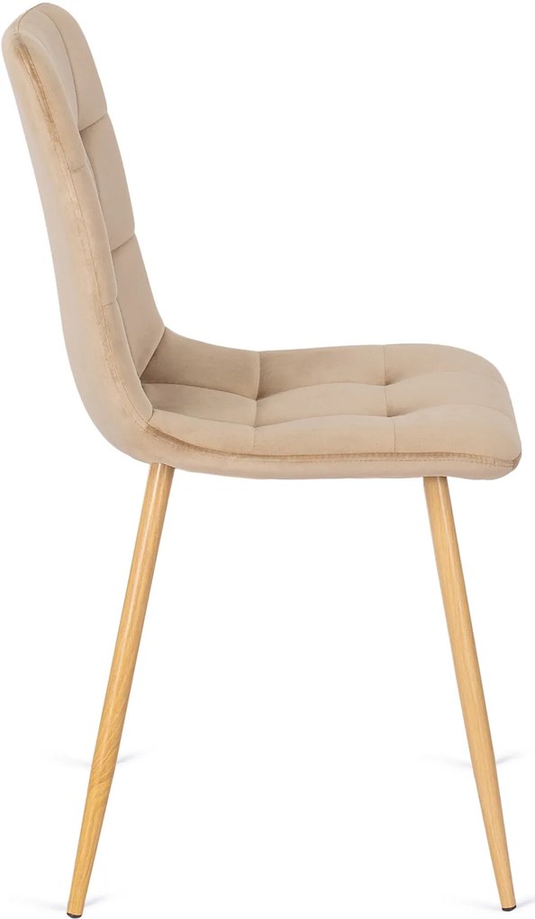 PROXIMA.store - Čalúnená jedálenská stolička FREDY FARBA: sivá, FARBA NÔH: buk