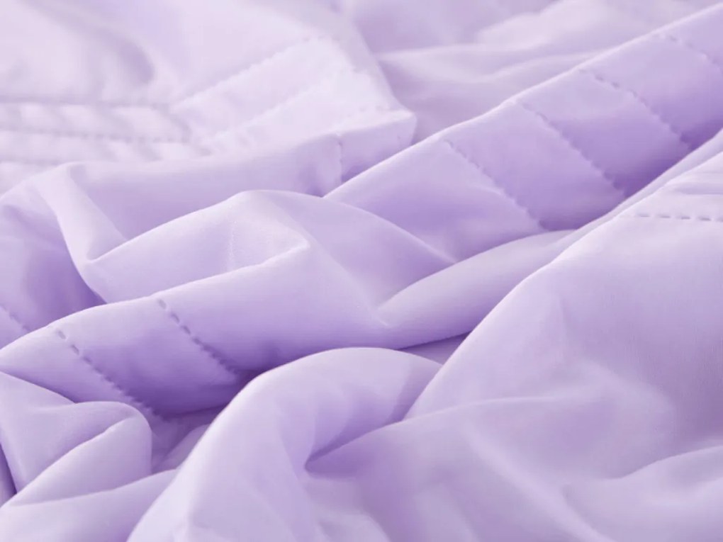 Chladiaca letná prikrývka CELIA, fialová Rozmer: 200 x 220 cm