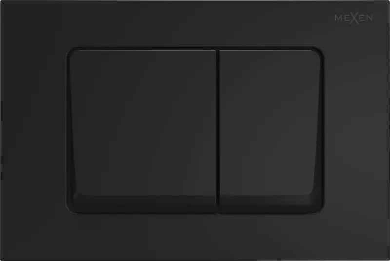Mexen Fenix 10 XS splachovacie tlačidlo, Čierna matná - 601003