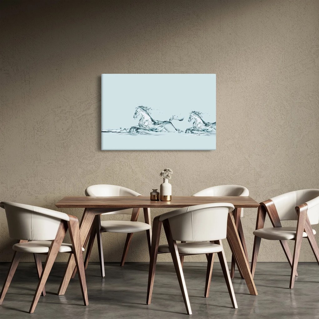 Obraz - Kone z kvapiek vody (90x60 cm)