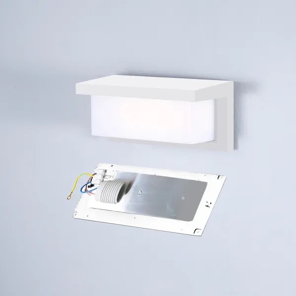 Brilagi - LED stmievateľné vonkajšie nástenné svietidlo BRICKY 1xE27/6W/230V 2700-6500K IP54 biela