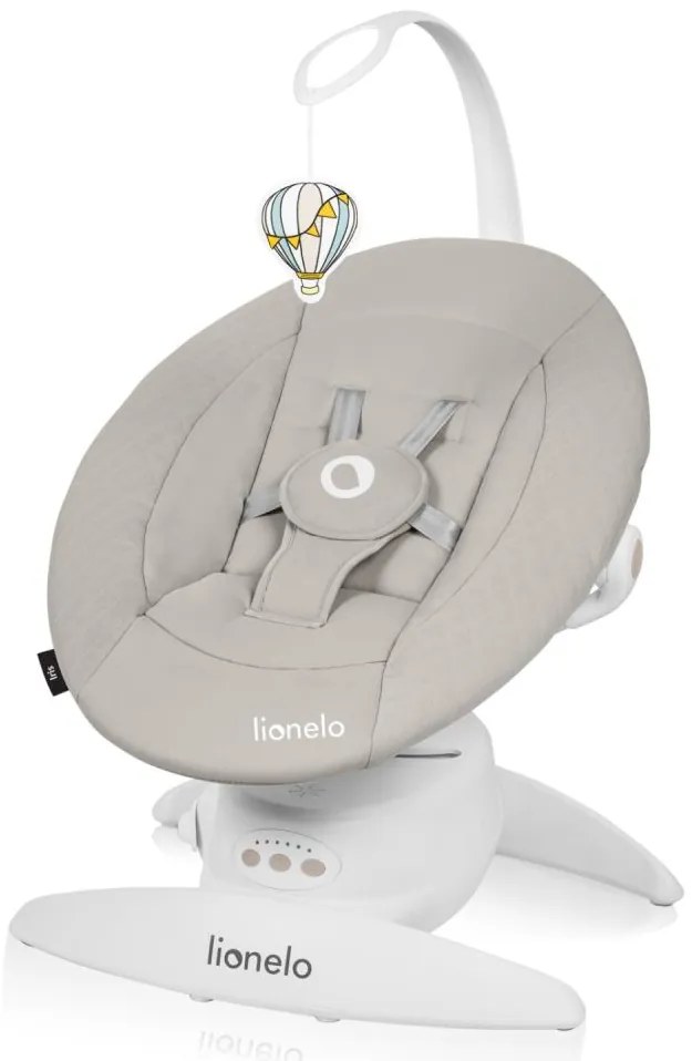 Lionelo - Detská hojdačka s melódiou IRIS 4xAA piesková LN0372