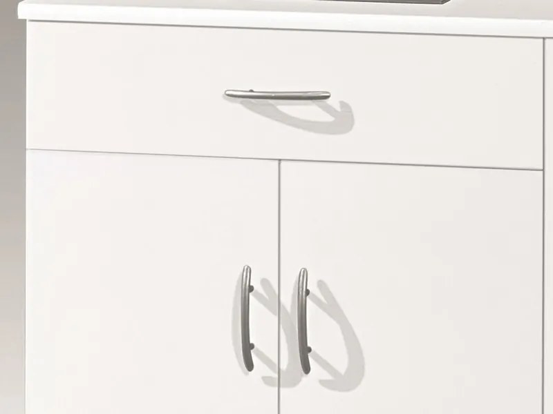 Komoda 3-dverová Lilly, biela