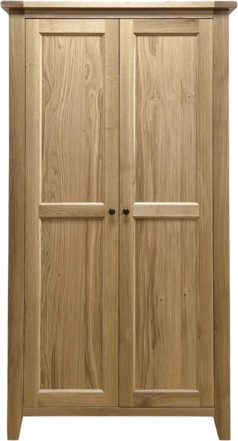 Šatníková skriňa s dvierkami, 103x60x190 cm