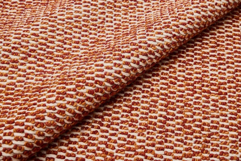 Diamond Carpets koberce Ručne viazaný kusový koberec Fire Agate DE 4619 Orange Mix - 80x150 cm