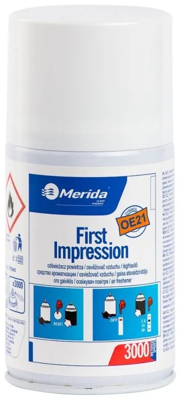 Vôňa do osviežovača vzduchu FIRST IMPRESSION 250 ml, biela