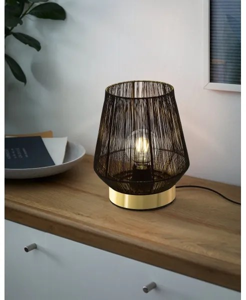 Eglo 99808 - Stolná lampa ESCANDIDOS 1xE27/40W/230V