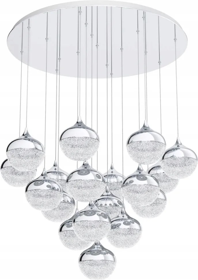 Závesná Led lampa 18x3,15W Mioglia 39528 Eglo